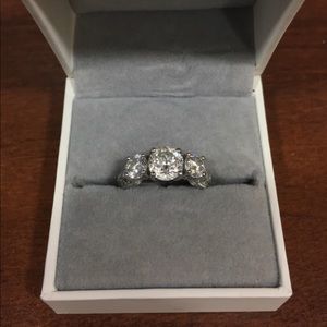 Tacori Diamonique Sterling Silver Ring